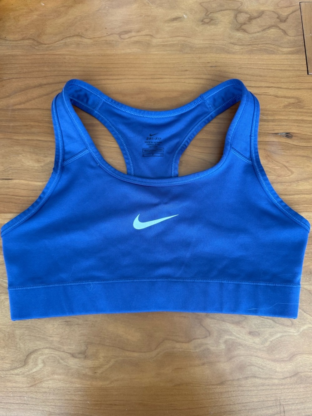 Nike Dri-Fit Sports Bra - Blue. Size small.